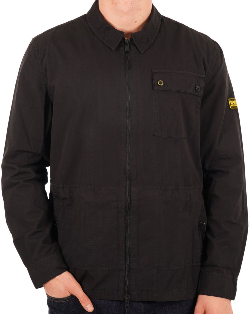 Barbour International Volt Overshirt Black
