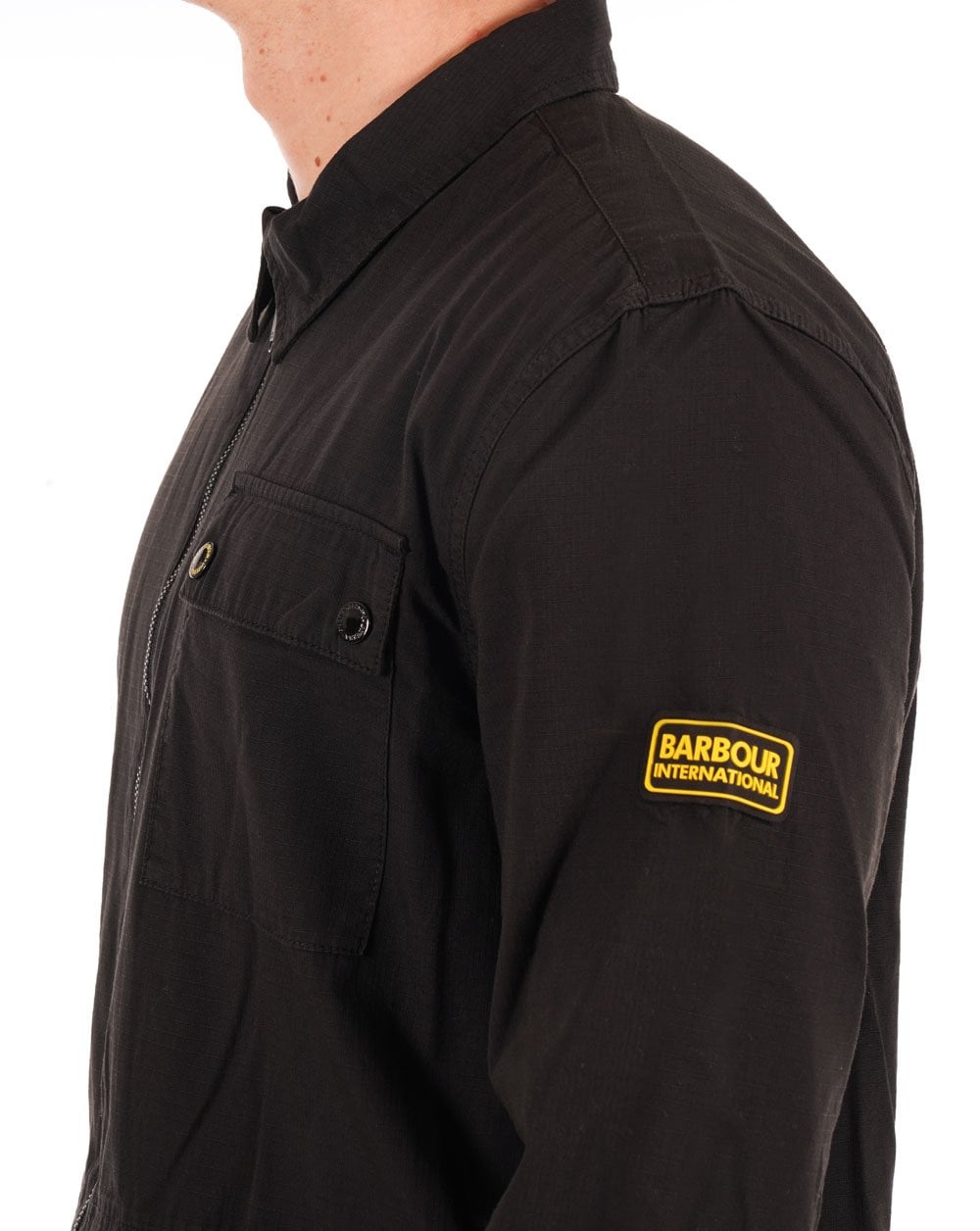 Barbour International Volt Overshirt Black