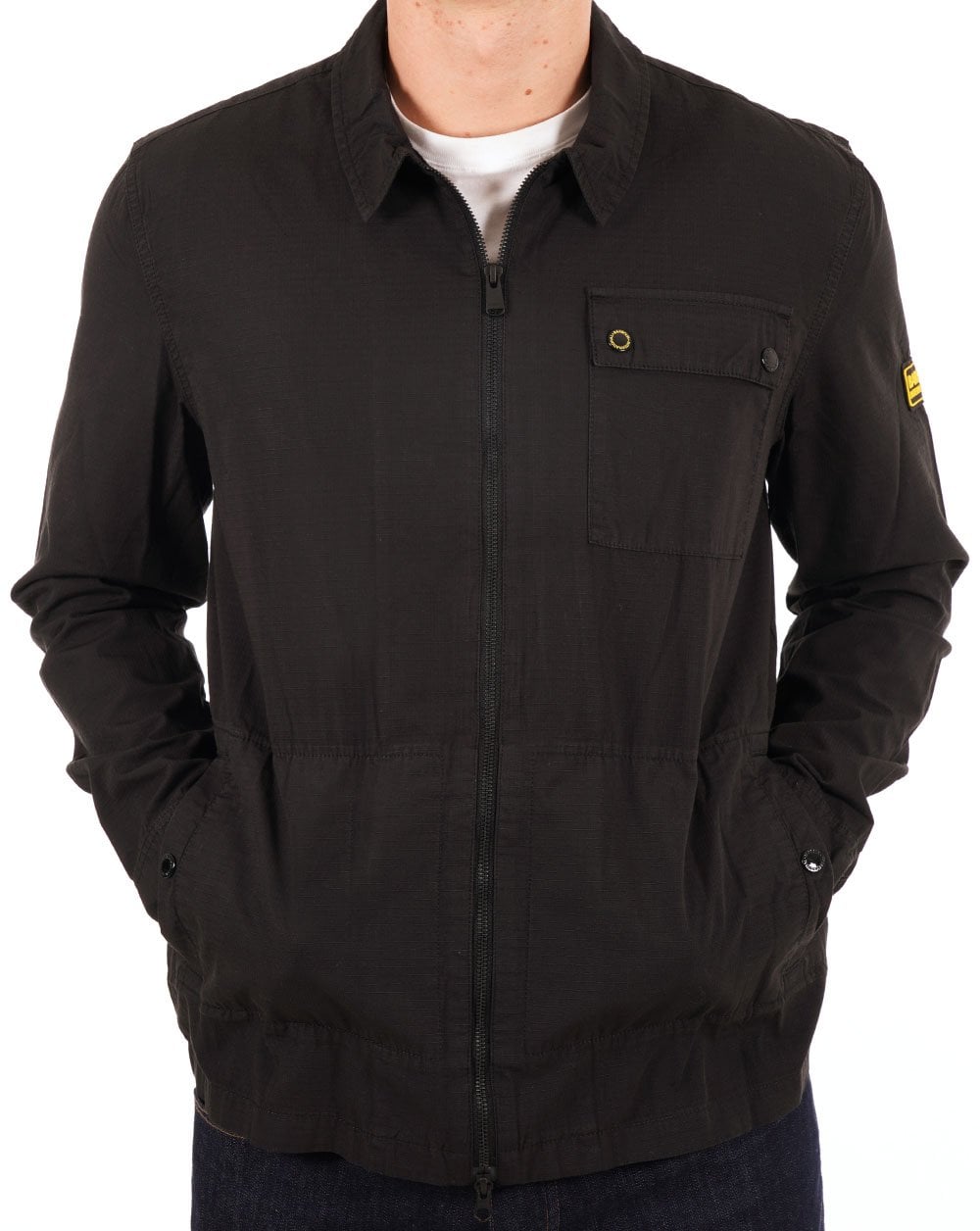 Barbour International Volt Overshirt Black