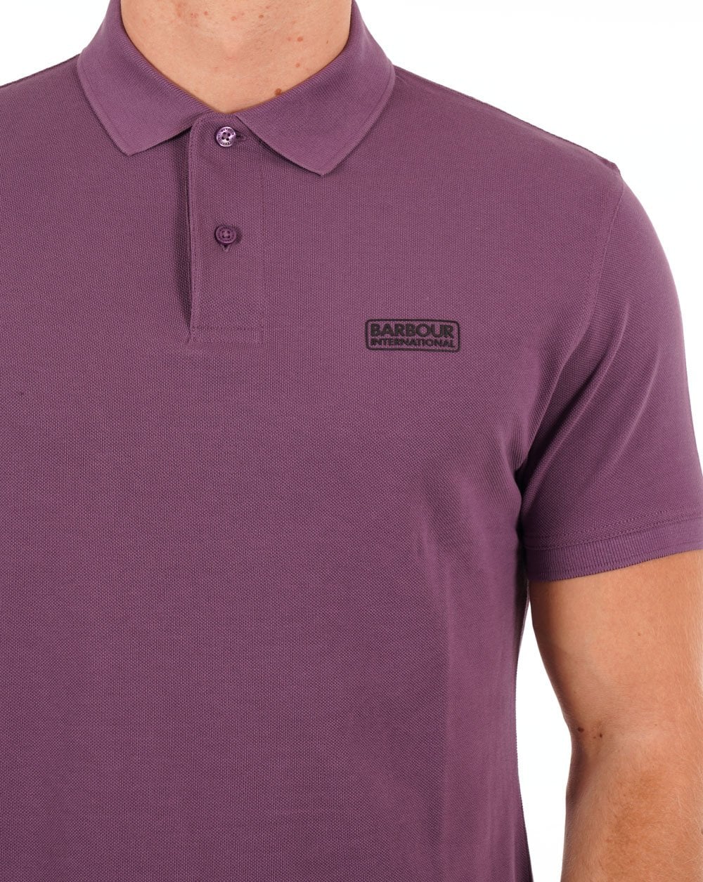 Barbour International Essential Polo Purple Haze