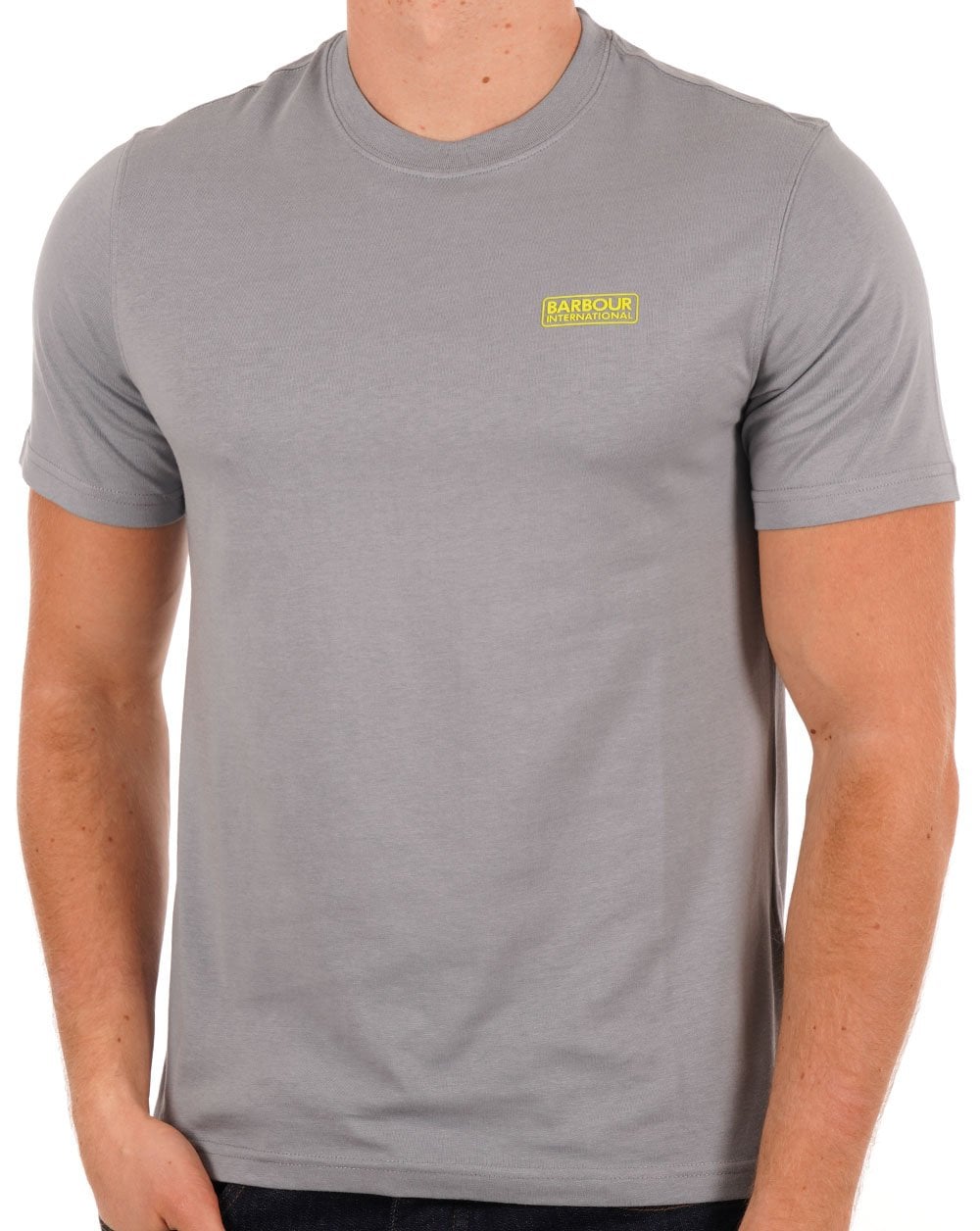 Barbour International Small Logo T-shirt Grey
