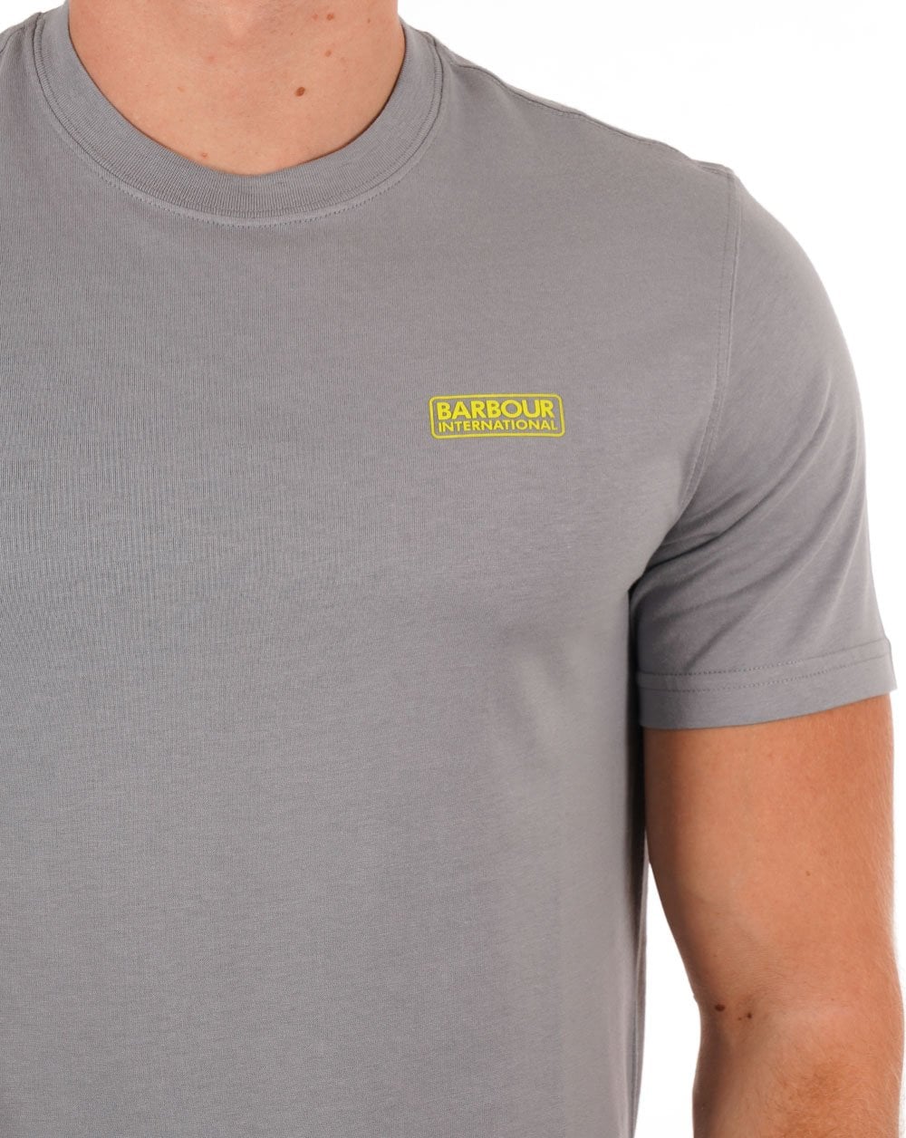 Barbour International Small Logo T-shirt Grey