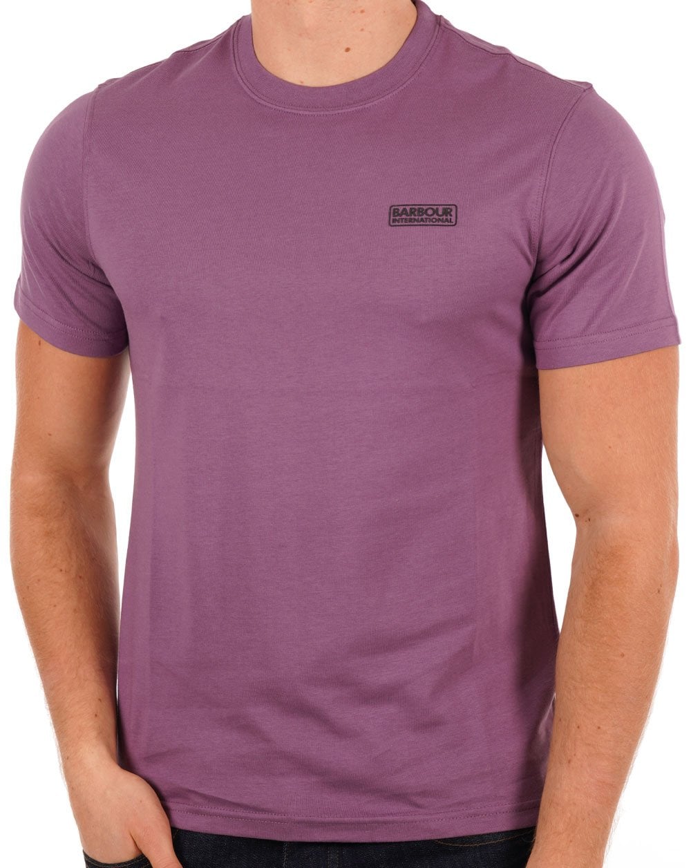 Barbour International Small Logo T-shirt Purple Haze