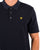 Lyle & Scott Tonal Texture Polo Navy