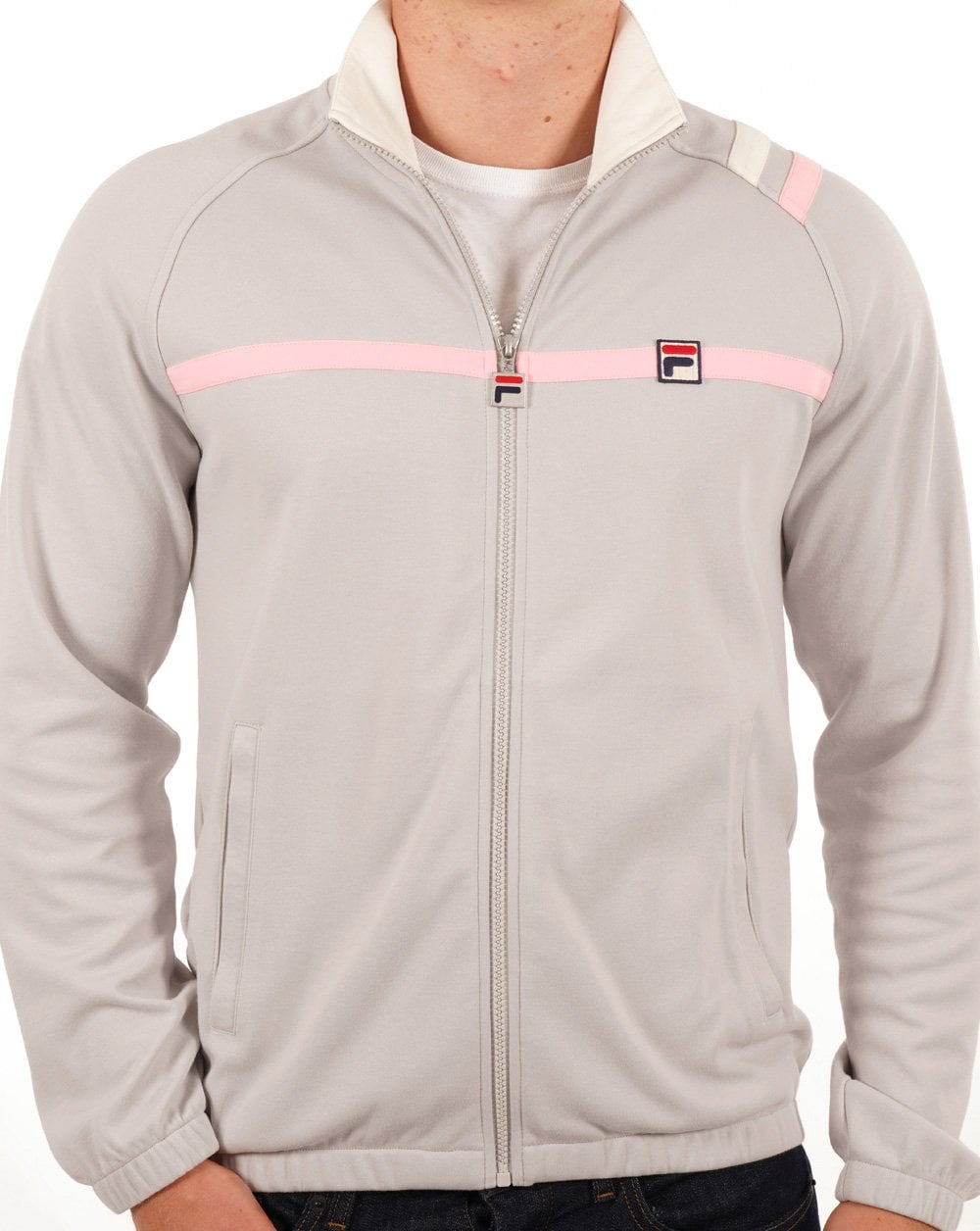 Fila Vintage Mk II Track Top Grey