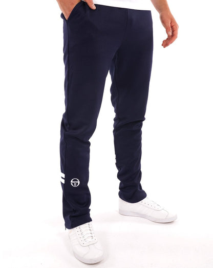Sergio Tacchini Dallas Zip Track Pants Navy/White