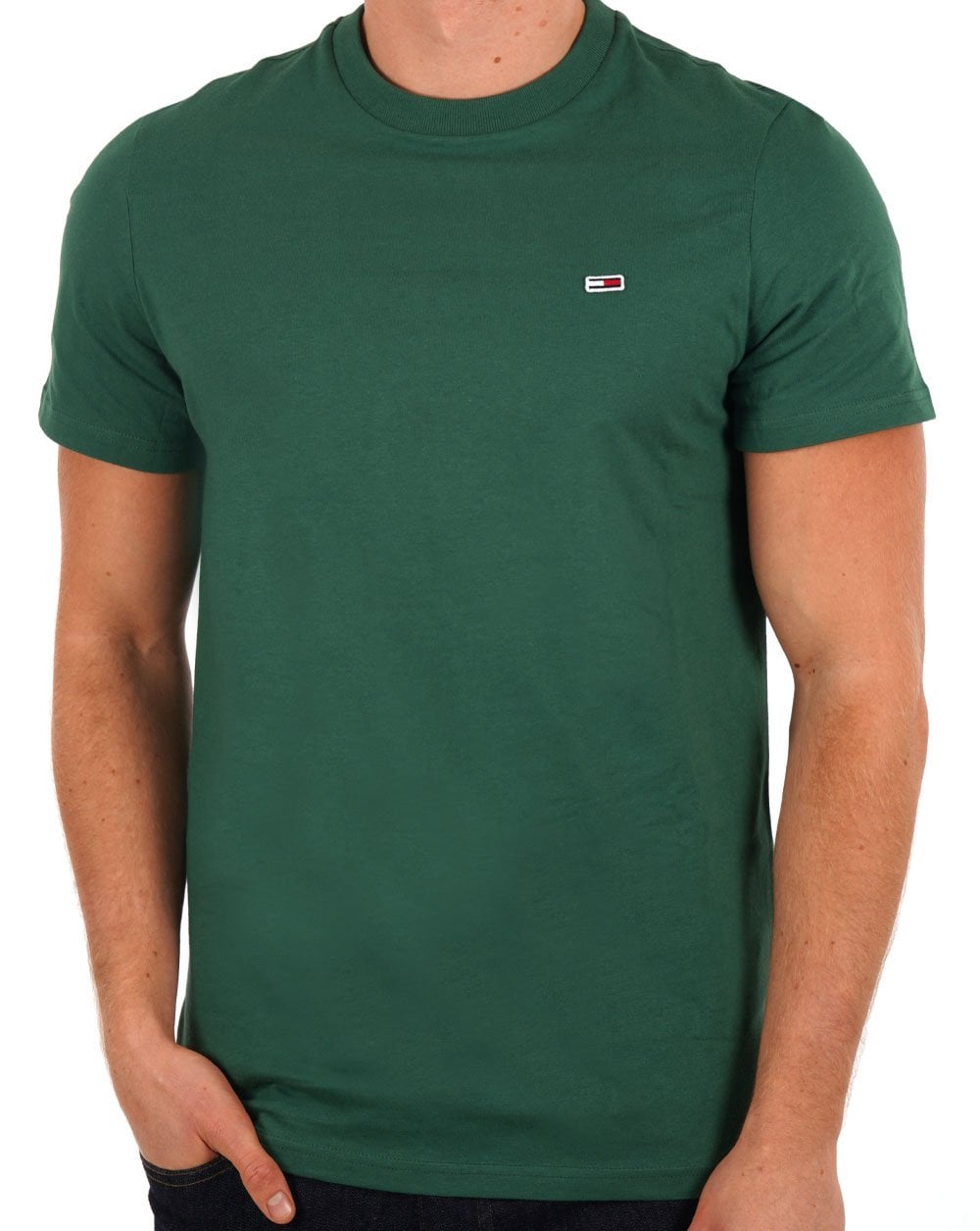 Tommy Jeans T-shirt Court Green