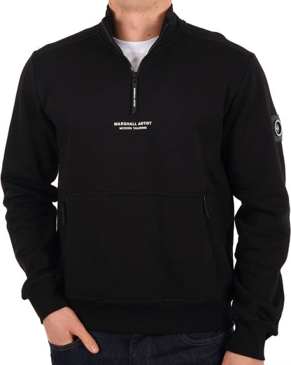 Marshall Artist Siren 1/4 Zip Sweat Black