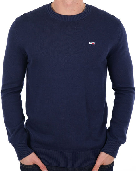 Tommy Jeans Crew Neck Jumper Navy