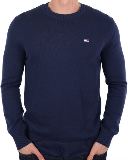 Tommy Jeans Crew Neck Jumper Navy