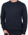 Barbour Pima Cotton Jumper Navy