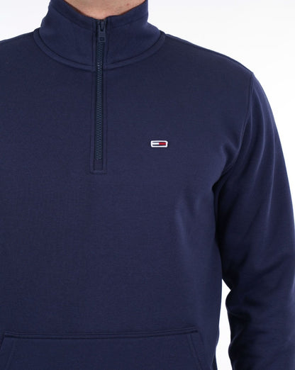Tommy Jeans Quarter Zip Sweat Navy