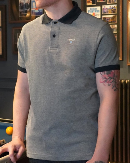 Barbour Sports Polo Midnight Blue