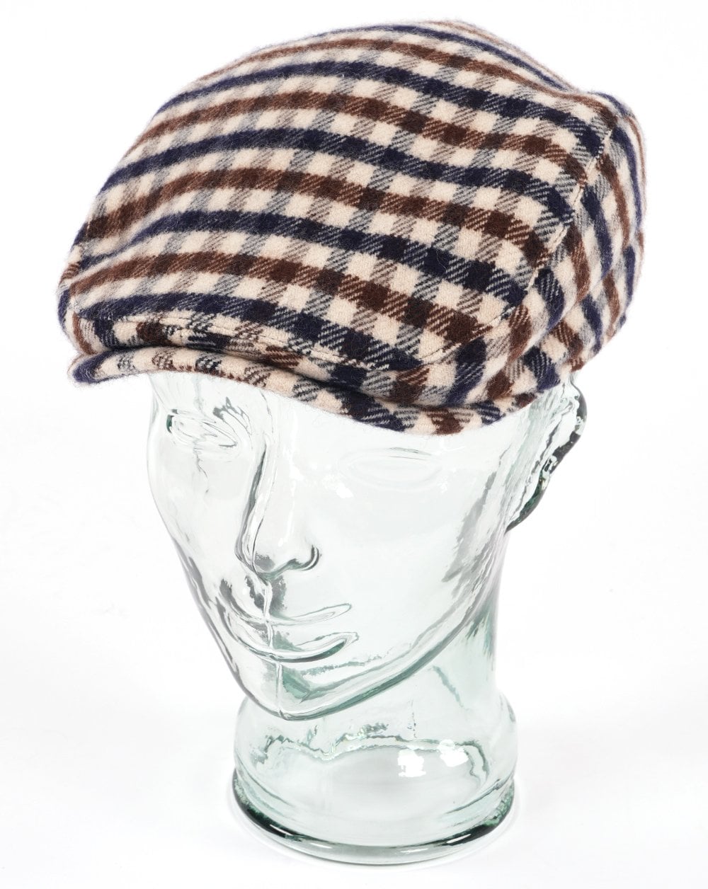 Aquascutum Flat Cap Check
