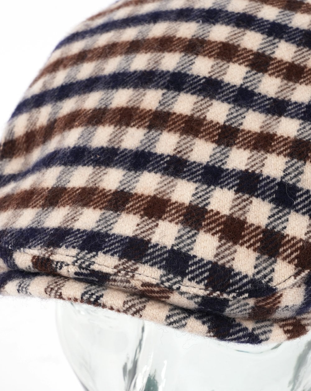 Aquascutum Flat Cap Check