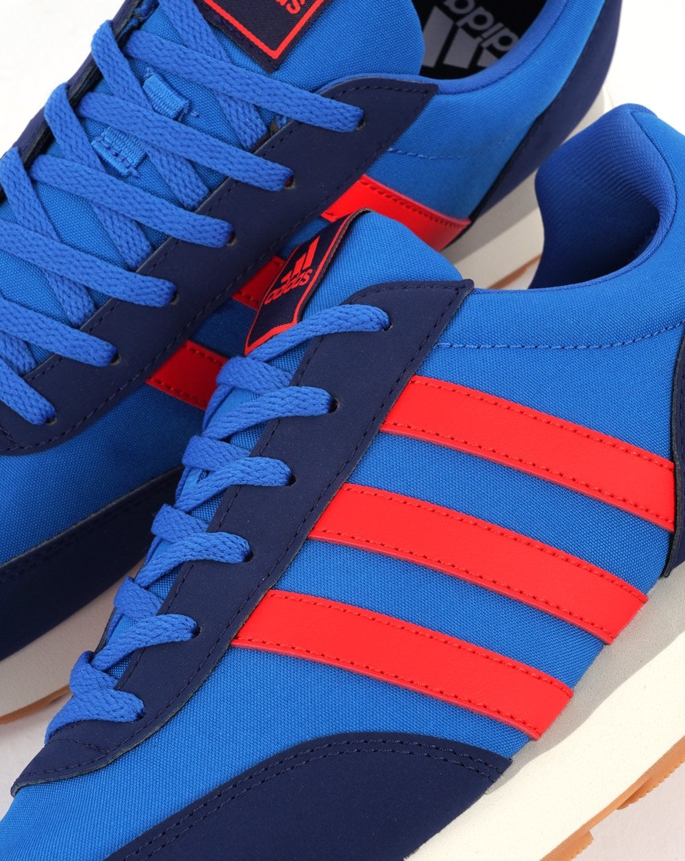 Adidas Run 60s Trainers Royal/ Flame Red