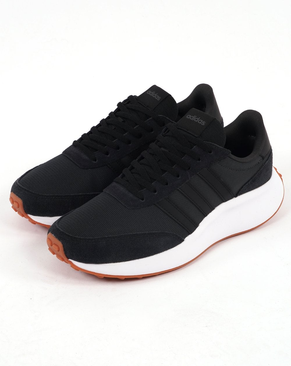 Adidas Run 70s Trainers Black with Gum