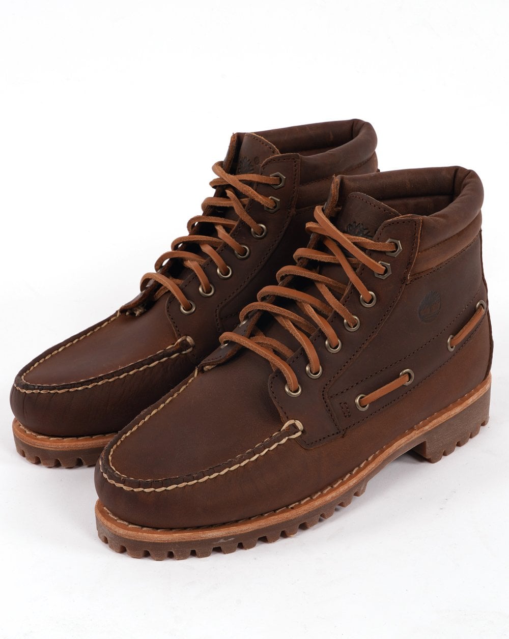 Timberland Authentic 7 Eye Chukka Boot Mid Brown