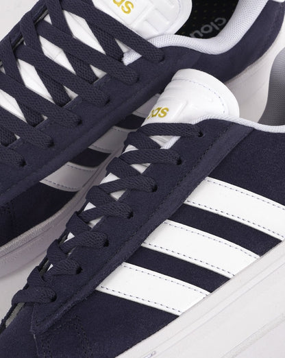 Adidas Grand Court Trainers Shadow Navy/White