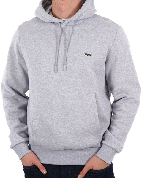 Lacoste Hooded Sweatshirt Silver Chine