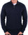 Barbour Half Zip Jumper Navy