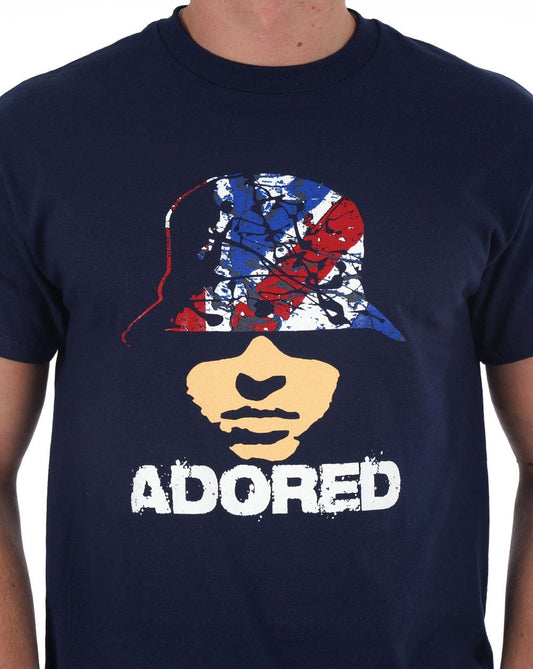 80S Casual Classics 80s Casuals - Roses Reni Bucket Hat T-shirt Navy