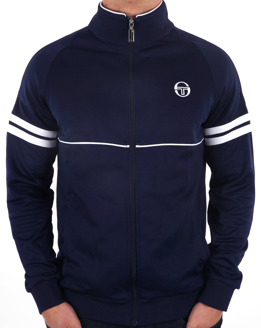 Sergio Tacchini Star Track Top Navy / White
