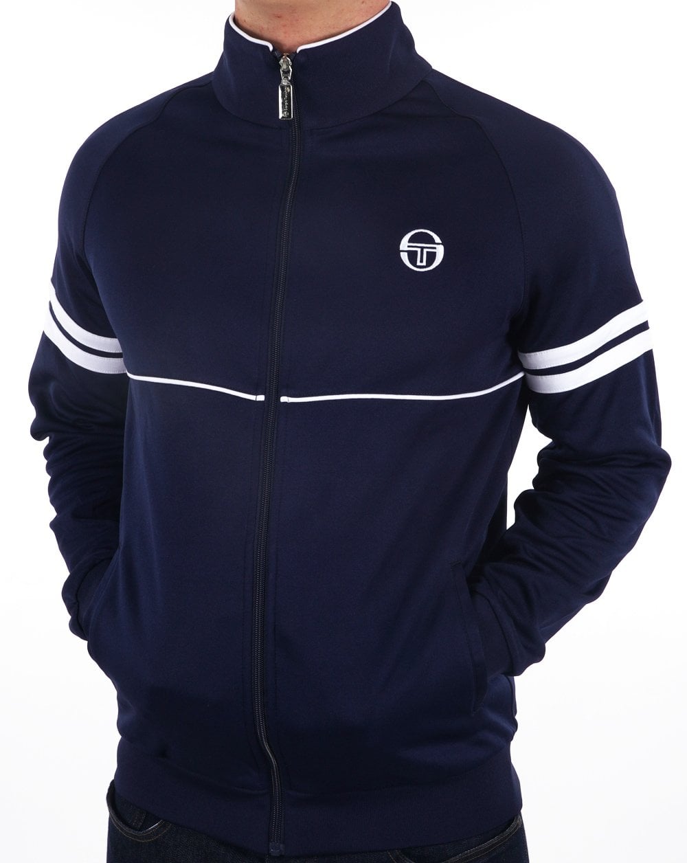 Sergio Tacchini Star Track Top Navy / White