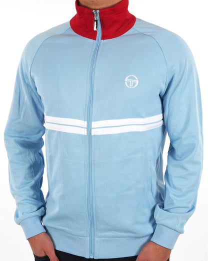 Sergio Tacchini Dallas Track Top Sky Red White