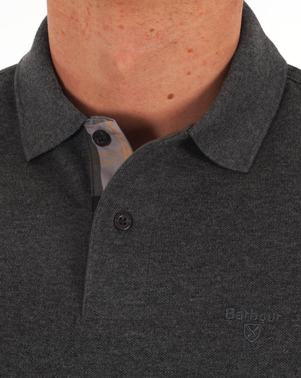 Barbour Long Sleeve Sport Polo Slate Marl