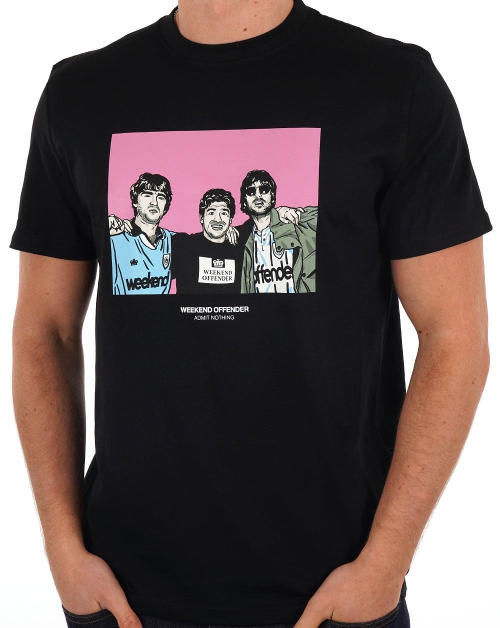 Weekend Offender Diego T-shirt Black