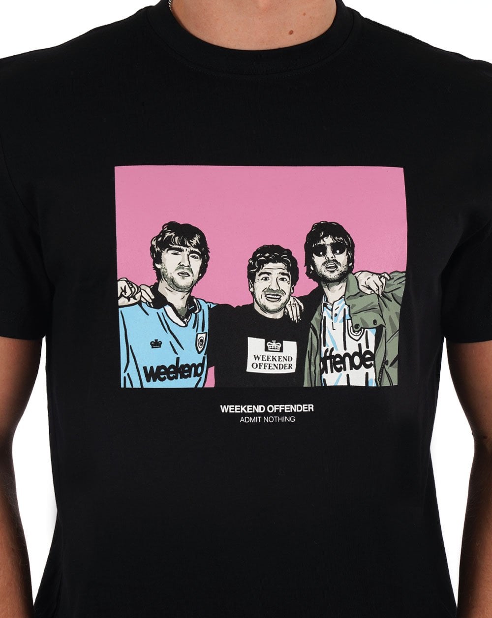 Weekend Offender Diego T-shirt Black