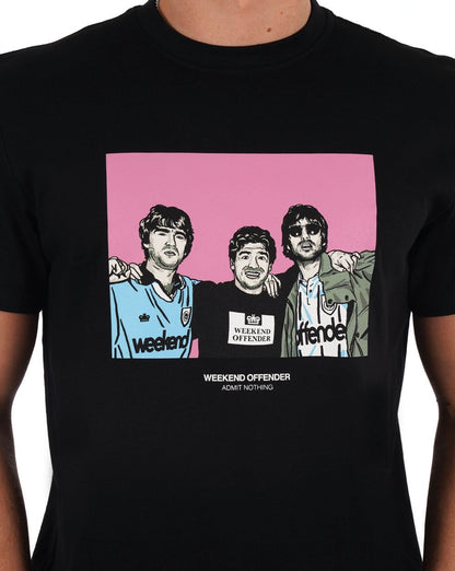 Weekend Offender Diego T-shirt Black