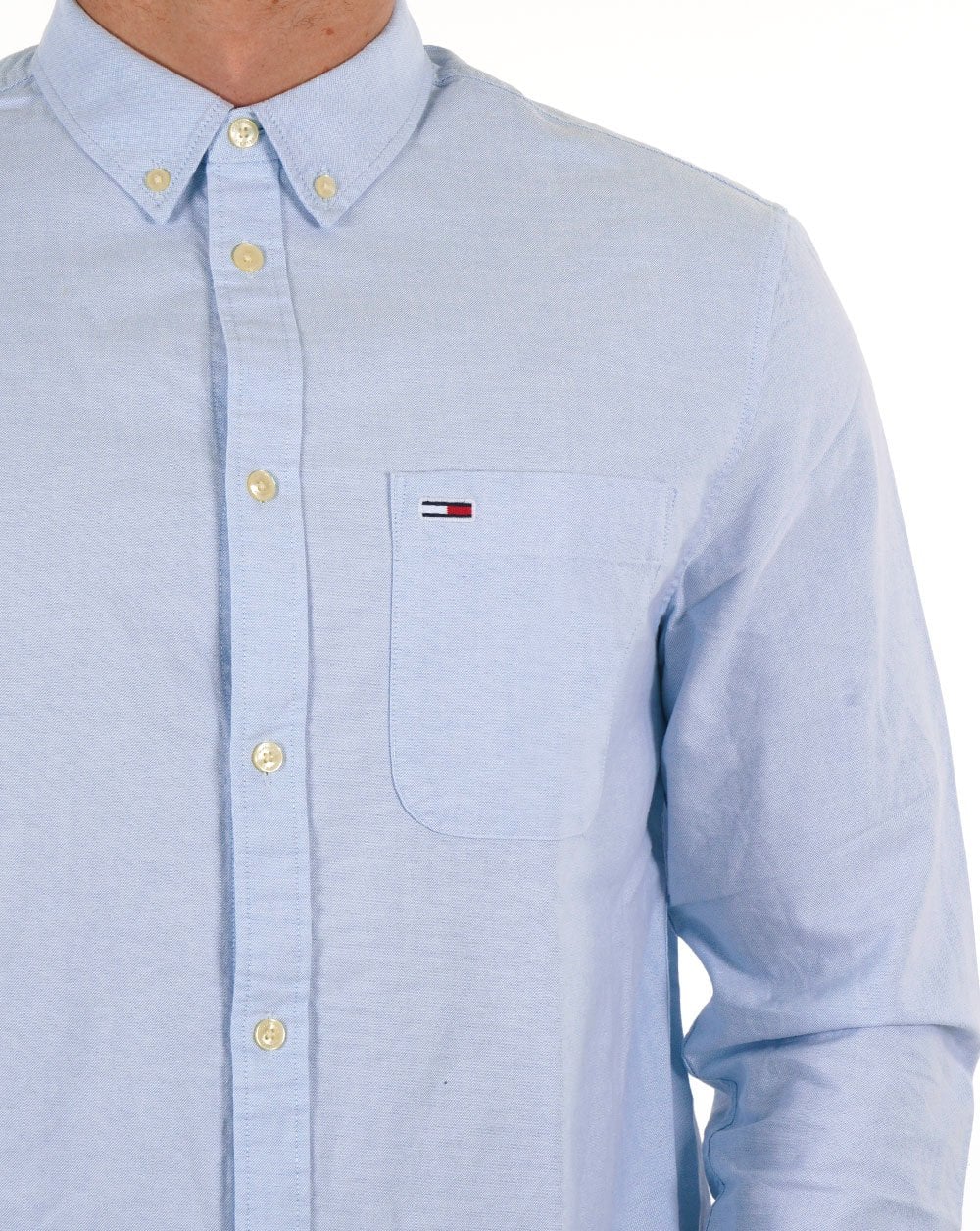 Tommy Jeans Oxford Shirt Chambray Blue