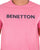 Benetton Logo T-shirt Pink