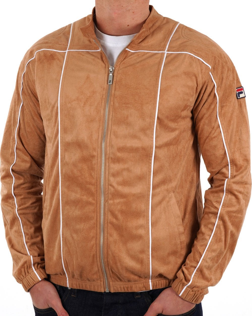 Fila Vintage Terrinda Track Top Tan