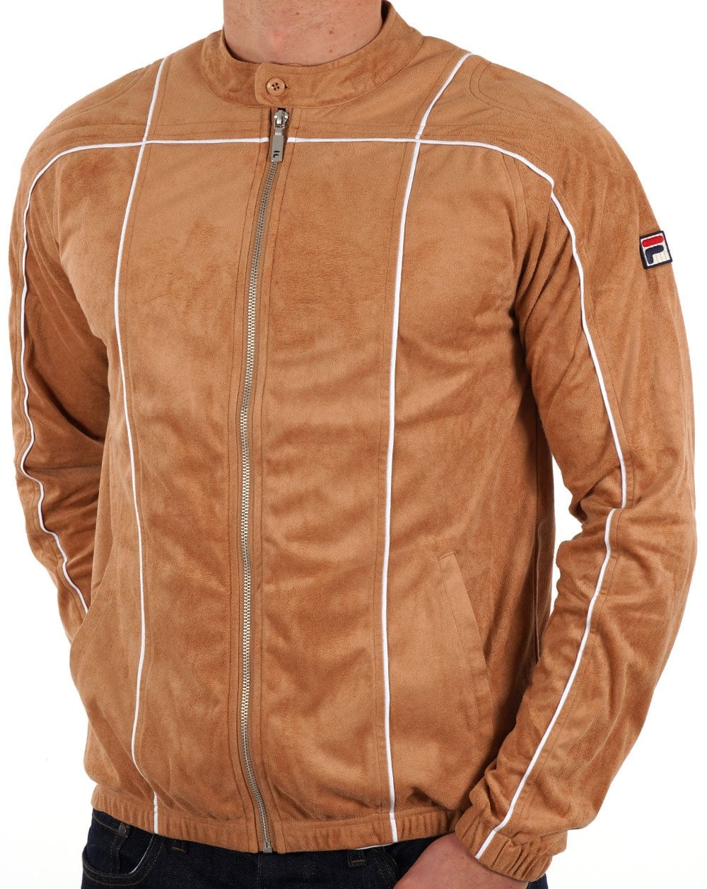 Fila Vintage Terrinda Track Top Tan