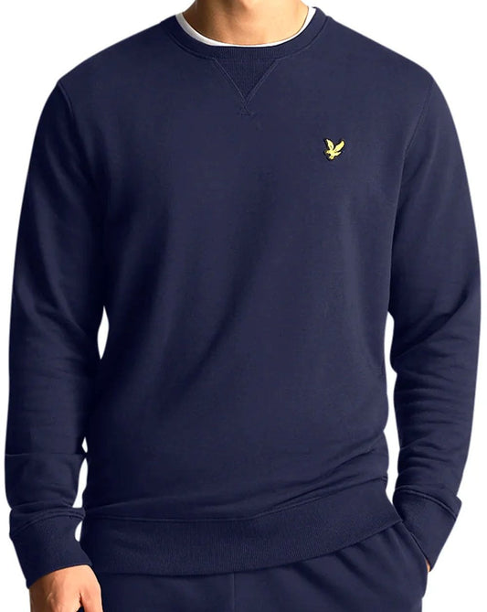 Lyle And Scott Crew Neck Sweatshirt Navy