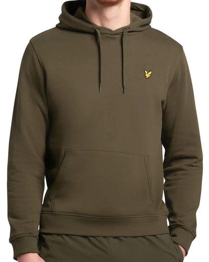 Lyle & Scott Pullover Hoodie Olive