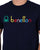 Benetton Colours Logo T-shirt Navy