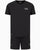 EA7 Dynamic Athlete T-shirt & Shorts Set Black