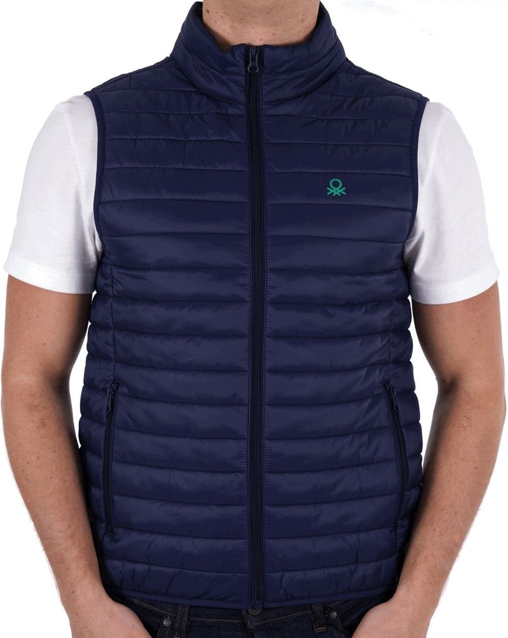 Benetton Gilet Navy
