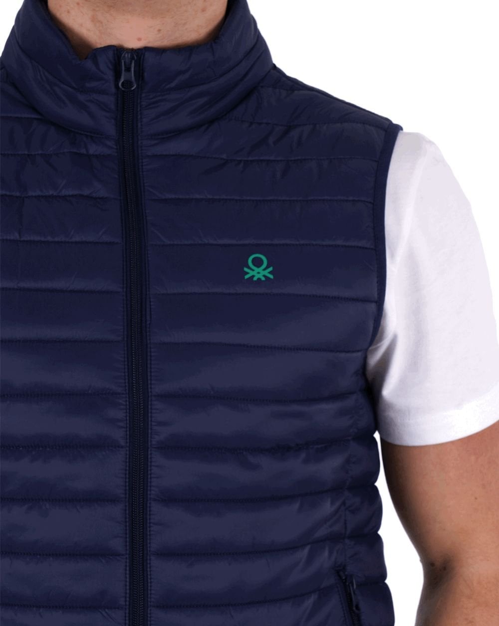 Benetton Gilet Navy