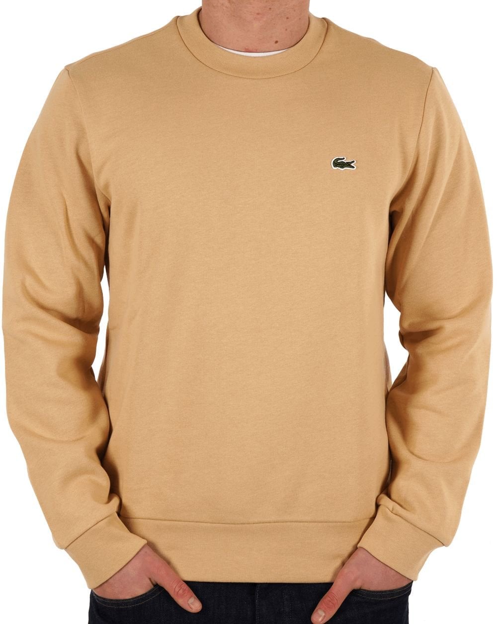 Lacoste Cotton Sweatshirt Sand
