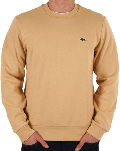 Lacoste Cotton Sweatshirt Sand