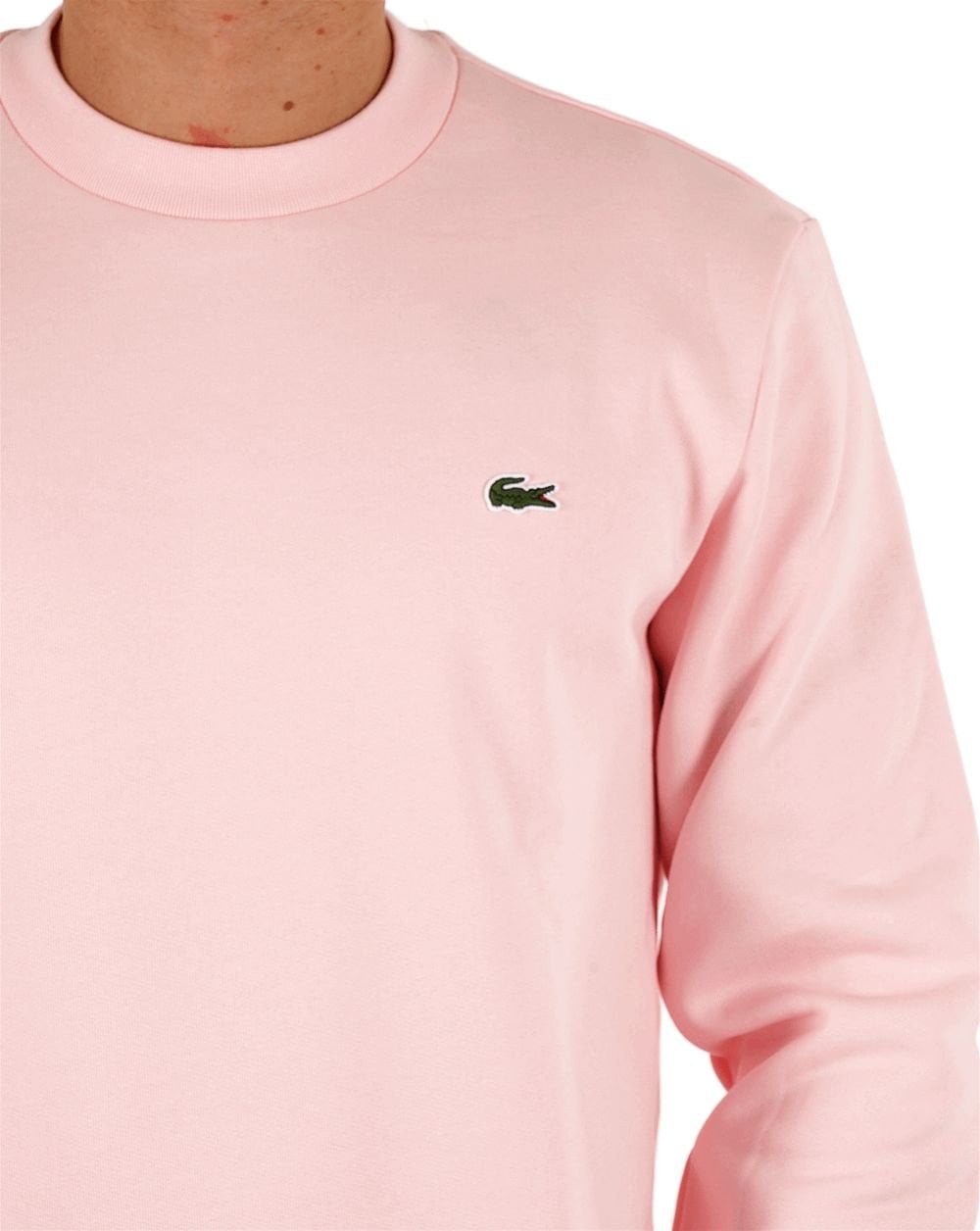 Lacoste Cotton Sweatshirt Pink