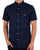 Gant Poplin Short Sleeve Shirt Navy