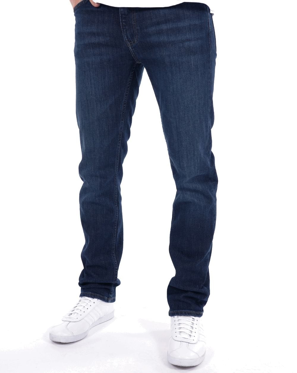 Gant Regular Fit Jeans Dark Blue Worn In