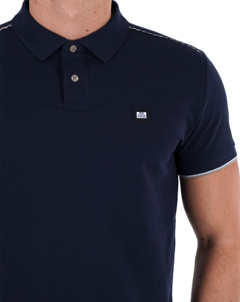 Weekend Offender Sakai Polo Shirt Navy