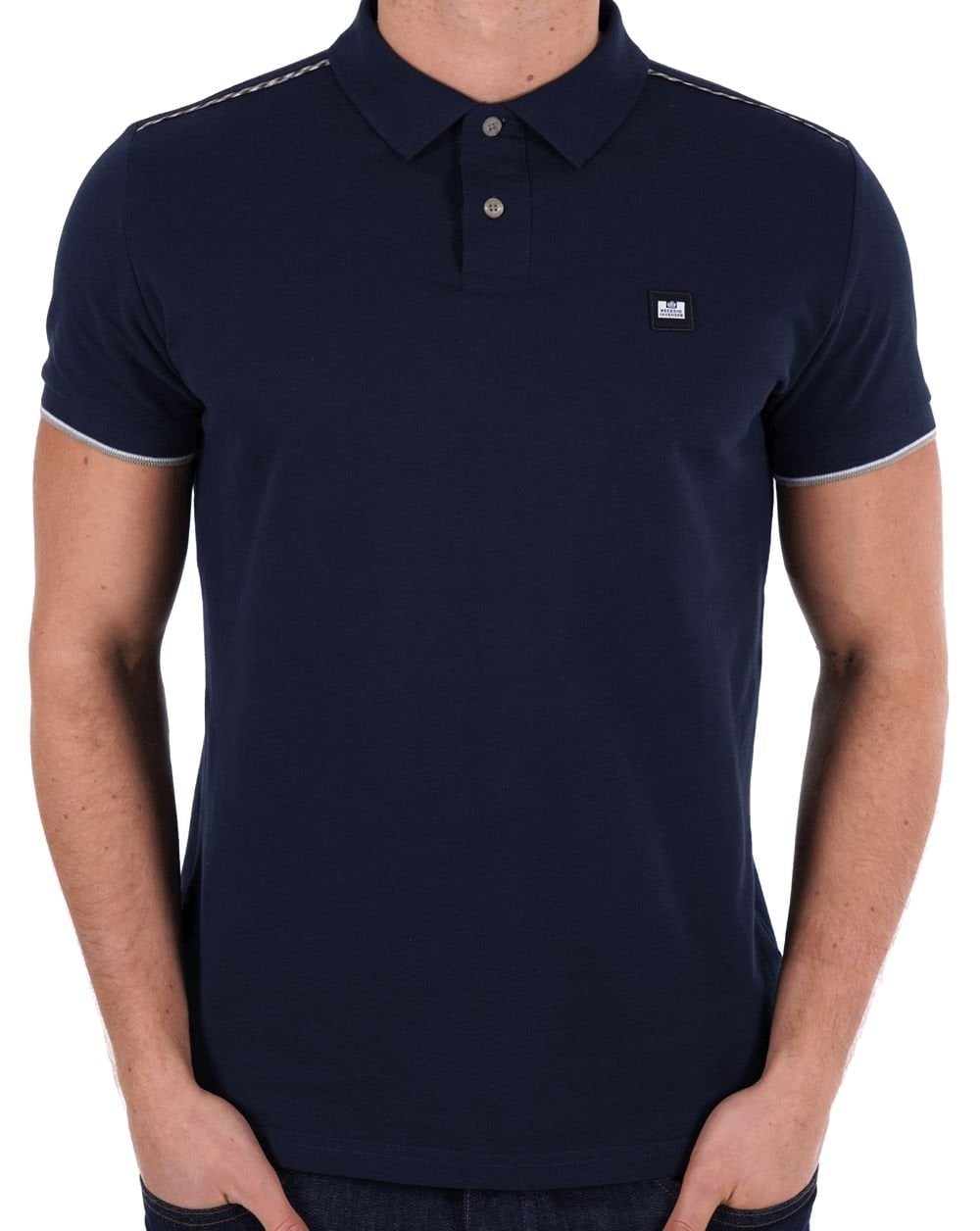 Weekend Offender Sakai Polo Shirt Navy